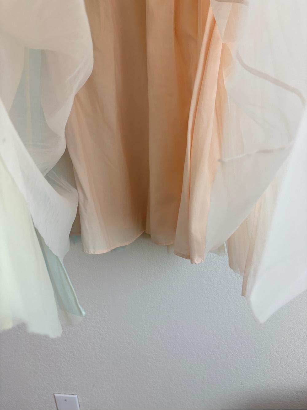 Anthropologie Pernille Rosenkilde Tulle Pastel Colorblock Dress - Picture 7 of 12